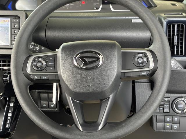 タント カスタムX 衝突被害軽減ブレーキ アイドリングストップ ナビ バックカメラ CVT 両側電動スライドドア オートエアコン リモコンキー キーレススタート オートライト オーディオスイッチ ACC 電動パーキング(12枚目)