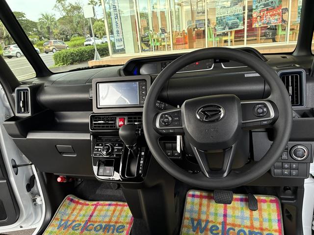 タント カスタムX 衝突被害軽減ブレーキ アイドリングストップ ナビ バックカメラ CVT 両側電動スライドドア オートエアコン リモコンキー キーレススタート オートライト オーディオスイッチ ACC 電動パーキング(34枚目)