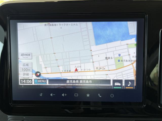 ワゴンＲスマイル ハイブリッドＸ　４ＷＤ　デュアルカメラブレーキサポート　４ＷＤ　マイルドハイブリッド　電動両側スライドドア　全方位ナビ　ＣＶＴ　オートエアコン　リモコンキー　キーレススタート　オートライト　オーディオスイッチ　ＬＥＤ　フォグ（5枚目）