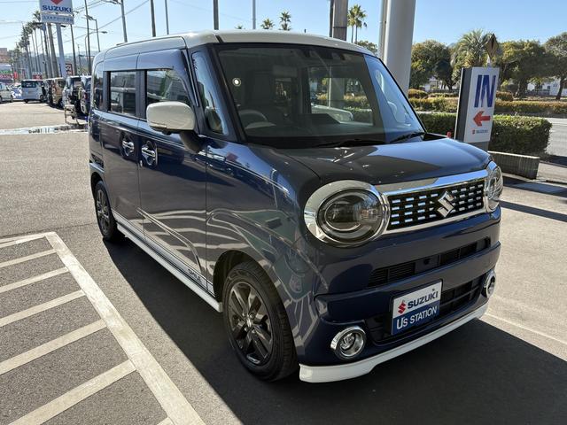 ワゴンＲスマイル ハイブリッドＸ　４ＷＤ　デュアルカメラブレーキサポート　４ＷＤ　マイルドハイブリッド　電動両側スライドドア　全方位ナビ　ＣＶＴ　オートエアコン　リモコンキー　キーレススタート　オートライト　オーディオスイッチ　ＬＥＤ　フォグ（50枚目）