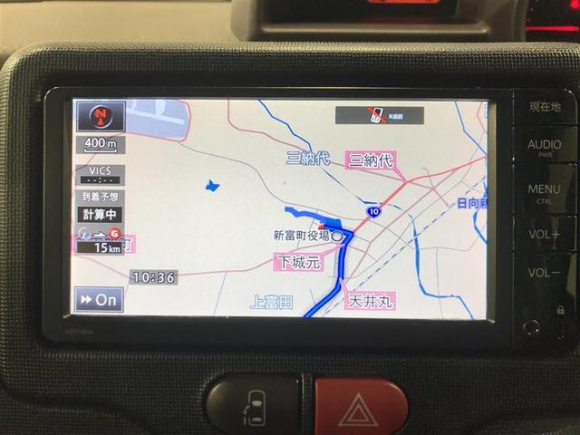 ポルテ Ｆ　左電動スライドドア　Ｂカメラ　インテリキー　ワンセグＴＶ　盗難防止　点検記録簿　Ｗエアバッグ　エアコン　ウォークスルー　エアバック　ＥＴＣ車載器　キーレスキー　横滑防止　ナビ＆ＴＶ　パワーウィンドウ（5枚目）