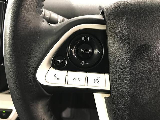 プリウス Ｓセーフティプラス　衝突回避システム　Ｂモニター　定期点検記録簿　ＬＥＤライト　クルコン　ＥＴＣ装備　スマートＫＥＹ　ナビＴＶ　イモビライザー　横滑り防止機能　ＰＷ　カーテンエアバッグ　キーレスエントリー　オ－トエアコン（9枚目）