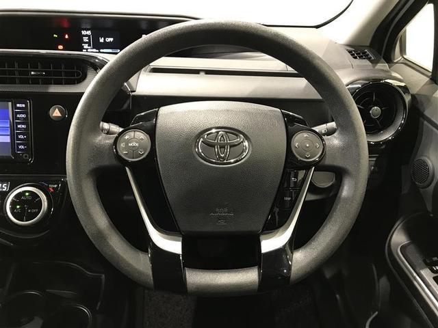 アクア Ｓ　キーレスエントリ　イモビ　ナビ＆ＴＶ　オートエアコン　デュアルエアバック　ＥＳＣ　Ｂカメラ　パワーウィンドウ　ＡＵＸ端子　ＥＴＣ　ＳＲＳ　ワンセグＴＶ　パワーステアリング　ＡＢＳ　メモリーナビ（8枚目）