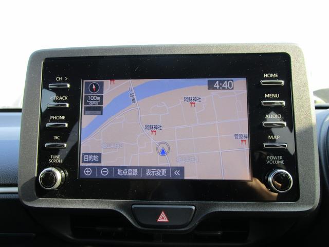 ヤリス Ｘ　ＥＴＣ　バックカメラ　ナビ　クリアランスソナー　レーンアシスト　衝突被害軽減システム　オートマチックハイビーム　スマートキー　ＣＶＴ　盗難防止システム　衝突安全ボディ　記録簿　ＡＢＳ　ＥＳＣ　ＵＳＢ（4枚目）