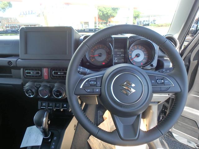 ジムニーシエラ JC 登録済未使用車 4WD 衝突防止軽減ブレーキ スマートキー プッシュスタート LEDヘッドライト レーンサポート ソナー クルーズコントロール Wシートヒーター アイドリングストップ オートライト(26枚目)