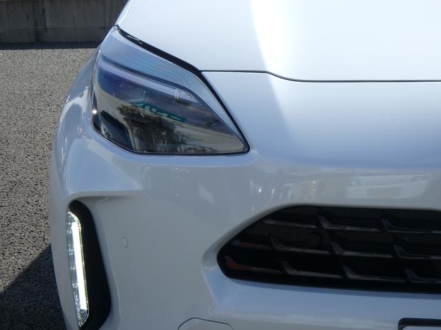ヤリスクロス ハイブリッドＺ　登録済未使用車　ＥＴＣ２．０　全方位カメラ　ナビ　リアカメラ　衝突防止軽減ブレーキ　スマートキー　プッシュスタート　ＬＥＤヘッドライト　レーンサポート　ソナー　クルーズコントロール　Ｗシートヒーター（57枚目）
