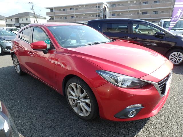 アクセラスポーツ ２０Ｓツーリング　ドライブレコーダー　ＥＴＣ　ナビ　リアカメラ　スマートキー　プッシュスタート　ブレーキサポート　クルーズコントロール　アイドリングストップ　ハンドルシフト　オートライト　オートエアコン　電動格納ミラー（3枚目）