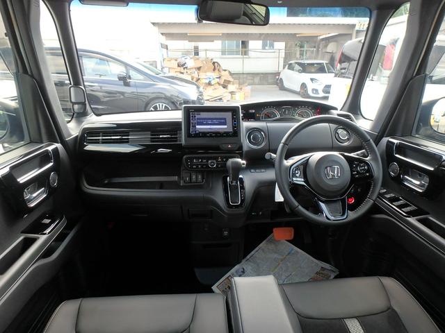 N-BOXカスタム Lターボ 前後ドライブレコーダー ナビ リアカメラ 両側電動スライドドア 衝突防止軽減ブレーキ スマートキー プッシュスタート LEDヘッドライト レーンサポート ソナー クルーズコントロール Wシートヒーター(11枚目)