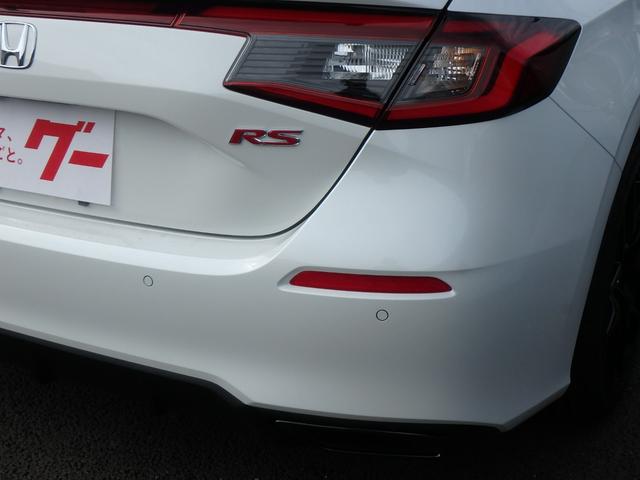 シビック RS 登録済未使用車 ETC2.0 リアカメラ 6MT 衝突防止軽減ブレーキ スマートキー プッシュスタート LEDヘッドライト レーンサポート ソナー クルーズコントロール パワーシート Wシートヒーター(49枚目)