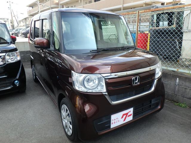 Ｎ－ＢＯＸ Ｇ・Ｌホンダセンシング　ＥＴＣ　ナビ　リアカメラ　衝突防止軽減ブレーキ　左側電動スライドドア　スマートキー　プッシュスタート　ＬＥＤヘッドライト　レーンサポート　ソナー　クルーズコントロール　Ｗシートヒーター　オートライト（3枚目）