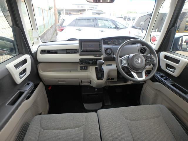 Ｎ－ＢＯＸ Ｇ・Ｌホンダセンシング　ＥＴＣ　ナビ　リアカメラ　衝突防止軽減ブレーキ　左側電動スライドドア　スマートキー　プッシュスタート　ＬＥＤヘッドライト　レーンサポート　ソナー　クルーズコントロール　Ｗシートヒーター　オートライト（9枚目）