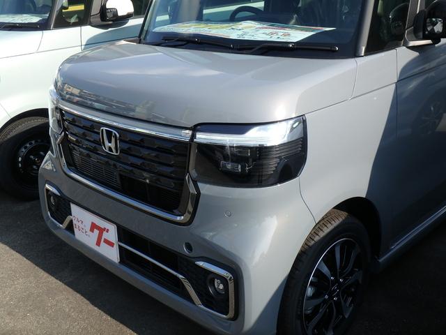 N-BOXカスタム コーディネートスタイル 届出済未使用車  リアカメラ 衝突防止軽減ブレーキ 両側電動スライドドア スマートキー プッシュスタート レーンサポート ソナー クルーズコントロール Wシートヒーター オートライト オートエアコン(42枚目)