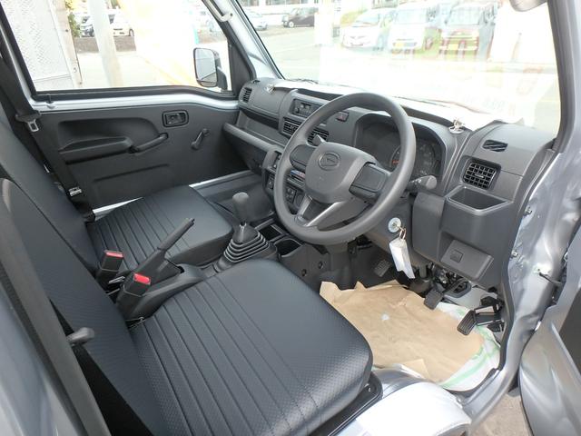 ハイゼットトラック スタンダード 届出済未使用車 スマートアシストレス 4WD 5MT アイドリングストップ ソナー オートライト Wエアバック(7枚目)