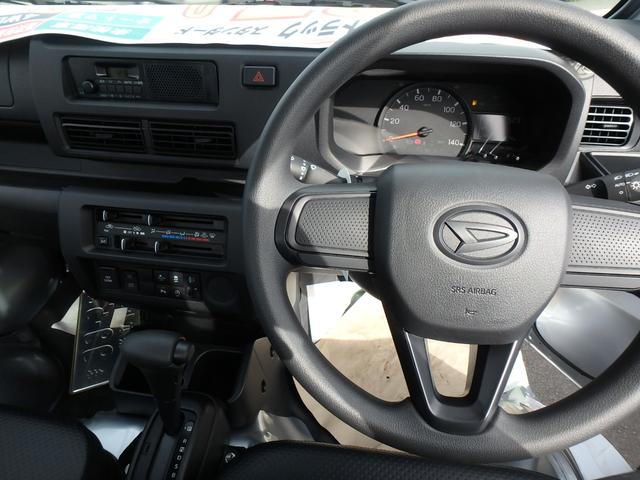 ハイゼットトラック スタンダード 届出済未使用車 4WD 衝突防止軽減ブレーキ レーンサポート ソナー アイドリングストップ デフロック Wエアバック オートライト(22枚目)