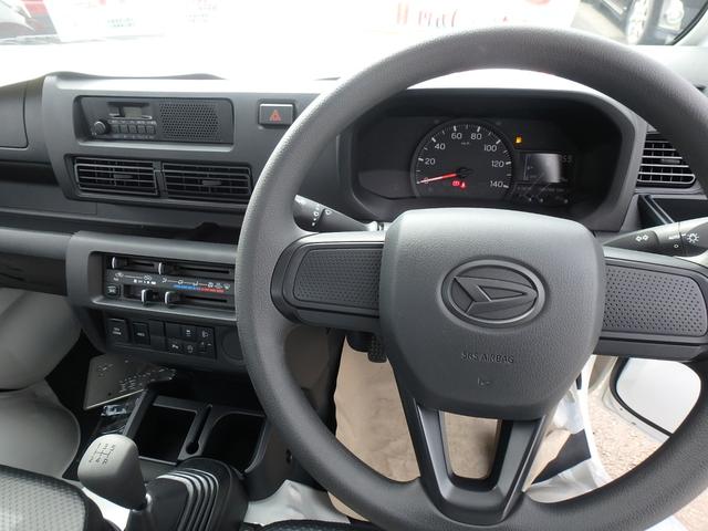 ハイゼットトラック スタンダード 届出済未使用車 スマートアシストレス 4WD 5MT アイドリングストップ ソナー オートライト Wエアバック(21枚目)