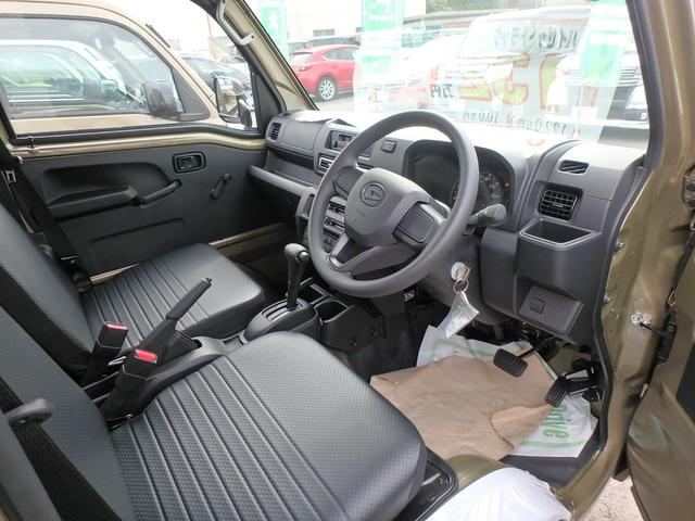 ハイゼットトラック スタンダード 届出済未使用車 4WD 衝突防止軽減ブレーキ レーンサポート ソナー アイドリングストップ デフロック Wエアバック オートライト(7枚目)