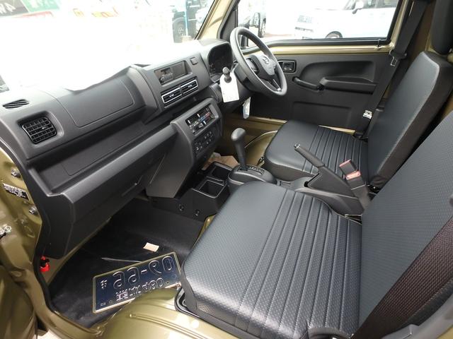 ハイゼットトラック スタンダード 届出済未使用車 4WD 衝突防止軽減ブレーキ レーンサポート ソナー アイドリングストップ デフロック Wエアバック オートライト(11枚目)