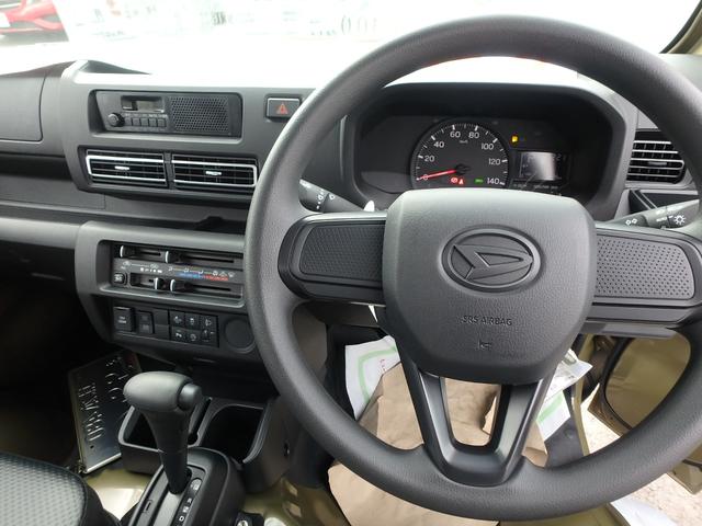 ハイゼットトラック スタンダード 届出済未使用車 4WD 衝突防止軽減ブレーキ レーンサポート ソナー アイドリングストップ デフロック Wエアバック オートライト(22枚目)