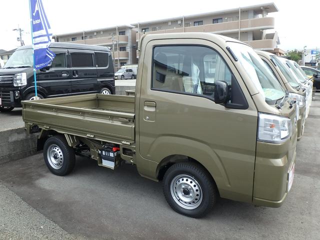 ハイゼットトラック スタンダード 届出済未使用車 4WD 衝突防止軽減ブレーキ レーンサポート ソナー アイドリングストップ デフロック Wエアバック オートライト(33枚目)