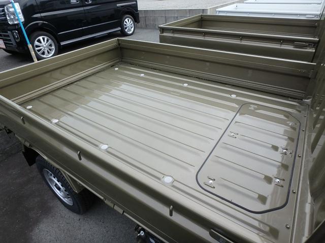 ハイゼットトラック スタンダード 届出済未使用車 4WD 衝突防止軽減ブレーキ レーンサポート ソナー アイドリングストップ デフロック Wエアバック オートライト(34枚目)