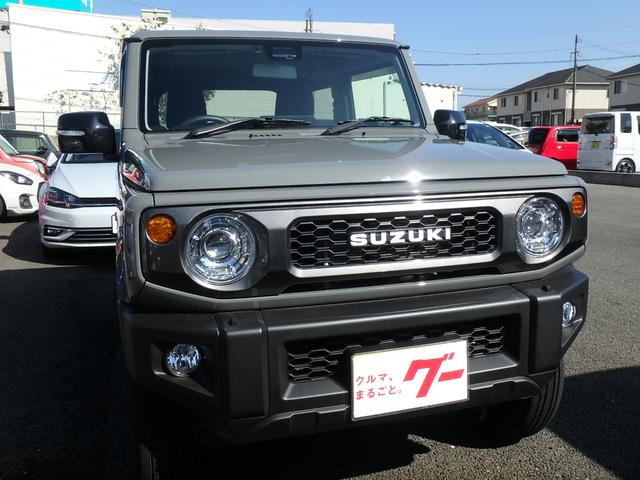 ジムニー XC ETC リアカメラ 衝突防止軽減ブレーキ スマートキー プッシュスタート LEDヘッドライト レーンサポート ソナー クルーズコントロール アイドリングストップ Wシートヒーター オートライト 4WD(2枚目)