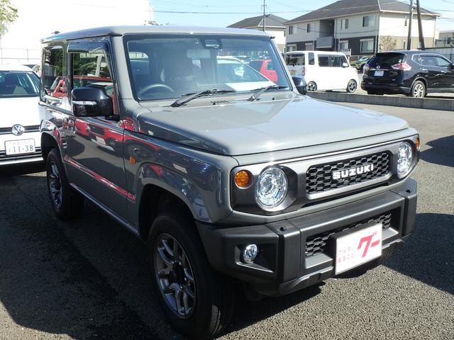 ジムニー XC ETC リアカメラ 衝突防止軽減ブレーキ スマートキー プッシュスタート LEDヘッドライト レーンサポート ソナー クルーズコントロール アイドリングストップ Wシートヒーター オートライト 4WD(3枚目)