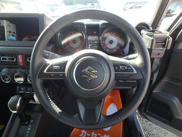 ジムニー XC ETC リアカメラ 衝突防止軽減ブレーキ スマートキー プッシュスタート LEDヘッドライト レーンサポート ソナー クルーズコントロール アイドリングストップ Wシートヒーター オートライト 4WD(9枚目)