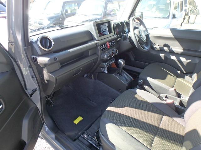 ジムニー XC ETC リアカメラ 衝突防止軽減ブレーキ スマートキー プッシュスタート LEDヘッドライト レーンサポート ソナー クルーズコントロール アイドリングストップ Wシートヒーター オートライト 4WD(12枚目)