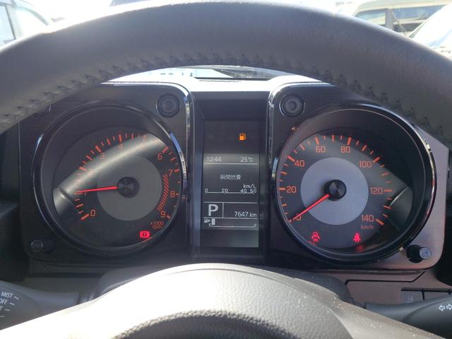 ジムニー XC ETC リアカメラ 衝突防止軽減ブレーキ スマートキー プッシュスタート LEDヘッドライト レーンサポート ソナー クルーズコントロール アイドリングストップ Wシートヒーター オートライト 4WD(25枚目)