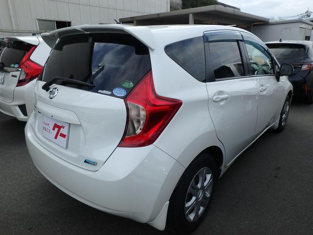 ノート X ETC ナビ リアカメラ スマートキー プッシュスタート アイドリングストップ Wエアバック 電動格納ミラー(5枚目)