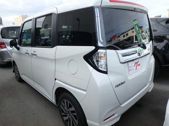 ルーミー カスタムG 前後ドライブレコーダー ETC パノラミックビューモニター ディスプレイオーディオ 両側電動スライドドア 衝突防止軽減ブレーキ レーンサポート ソナー クルーズコントロール プッシュスタート(3枚目)