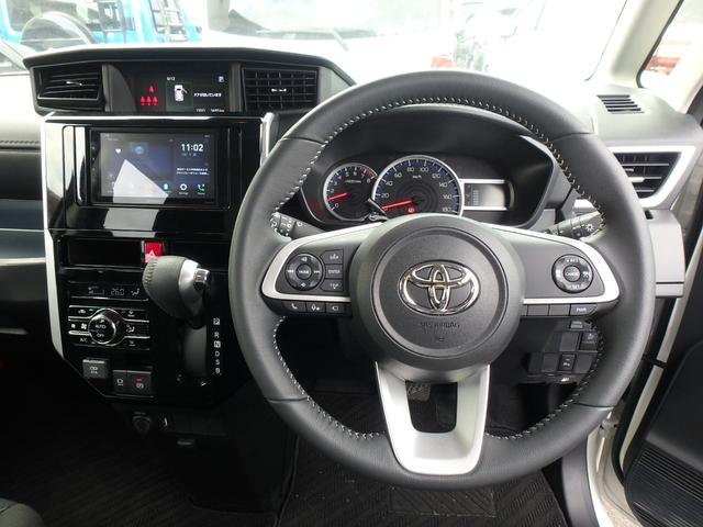 ルーミー カスタムG 前後ドライブレコーダー ETC パノラミックビューモニター ディスプレイオーディオ 両側電動スライドドア 衝突防止軽減ブレーキ レーンサポート ソナー クルーズコントロール プッシュスタート(34枚目)