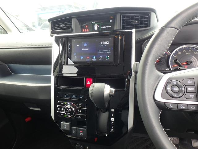 ルーミー カスタムG 前後ドライブレコーダー ETC パノラミックビューモニター ディスプレイオーディオ 両側電動スライドドア 衝突防止軽減ブレーキ レーンサポート ソナー クルーズコントロール プッシュスタート(35枚目)