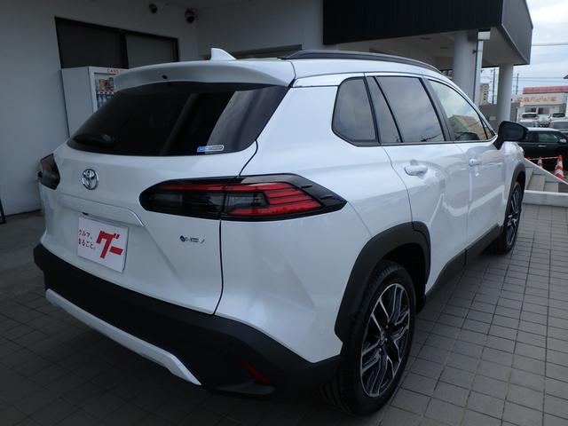 カローラクロス ハイブリッド Z 登録済未使用車 前後ドライブレコーダー ETC2.0 全方位カメラ ナビ リアカメラ 衝突防止軽減ブレーキ スマートキー LEDヘッドライト レーンサポート ソナー クルーズコントロール オートライト(6枚目)