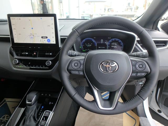 カローラクロス ハイブリッド Z 登録済未使用車 前後ドライブレコーダー ETC2.0 全方位カメラ ナビ リアカメラ 衝突防止軽減ブレーキ スマートキー LEDヘッドライト レーンサポート ソナー クルーズコントロール オートライト(35枚目)