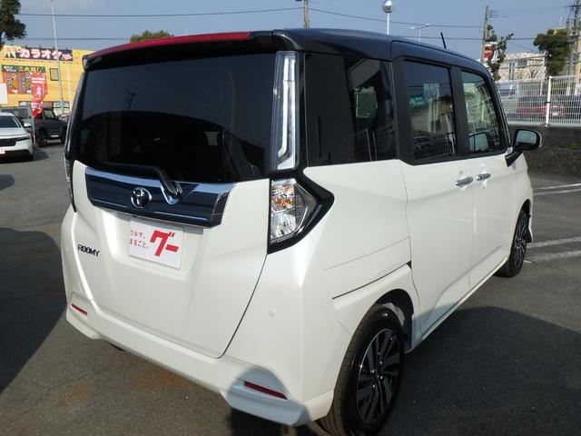 ルーミー カスタムG 登録済未使用車 全方位カメラ ディスプレイオーディオ リアカメラ 衝突防止軽減ブレーキ レーンサポート ソナー クルーズコントロール プッシュスタート LEDヘッドライト 両側電動スライドドア(7枚目)