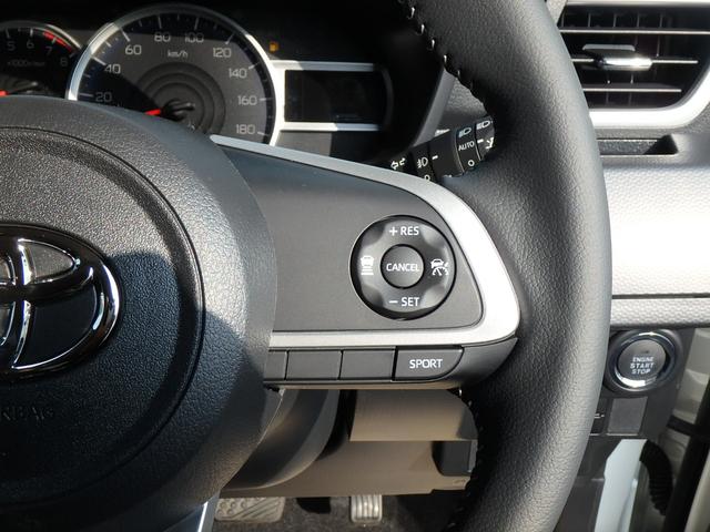 ルーミー カスタムG-T 登録済未使用車 ターボ ディスプレイオーディオ リアカメラ 衝突防止軽減ブレーキ レーンサポート ソナー クルーズコントロール スマートキー プッシュスタート LEDヘッドライト 両側電動スライドドア(27枚目)