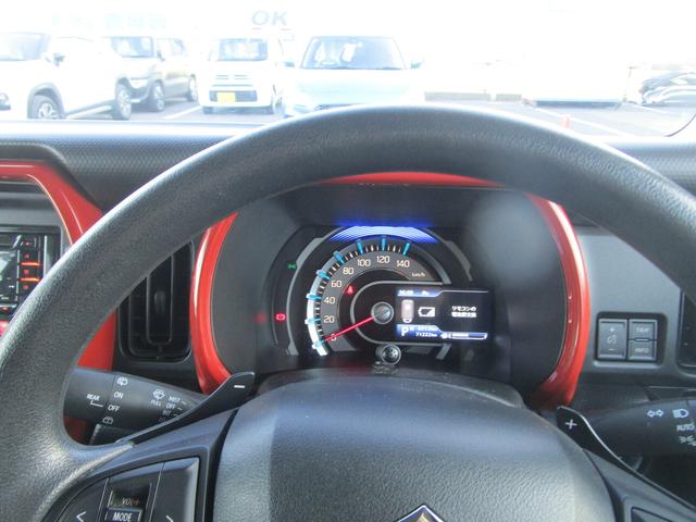 ハスラー ハイブリッドGターボ デュアルカメラブレーキサポート マイルドハイブリッド CD CVT パドルシフトオートエアコン リモコンキー キーレススタート オートライト シートヒーター オーディオスイッチ ACC ETC ESP(13枚目)