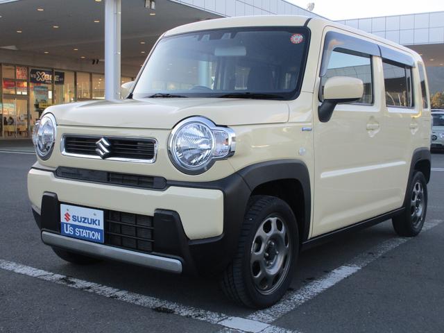 ハスラー ハイブリッドGターボ デュアルカメラブレーキサポート マイルドハイブリッド CD CVT パドルシフトオートエアコン リモコンキー キーレススタート オートライト シートヒーター オーディオスイッチ ACC ETC ESP(49枚目)