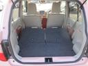 後部座席を倒すと大容量のラゲッジルームに！