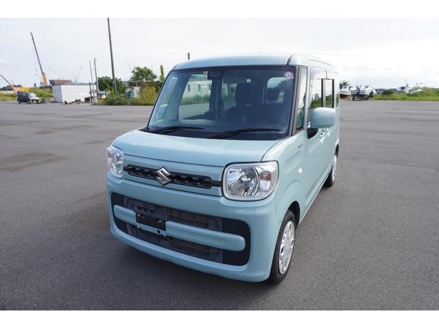 スペーシア ハイブリッドＧ　ナビ　ＴＶフルセグ　ＣＤ　ＤＶＤ　Ｂｌｕｅｔｏｏｔｈ　両側スライドドア　車線逸脱警報　衝突軽減装置　クリアランスソナー　オートライト　オートハイビーム　プッシュスタート　キーレス　アイドリングストップ（5枚目）