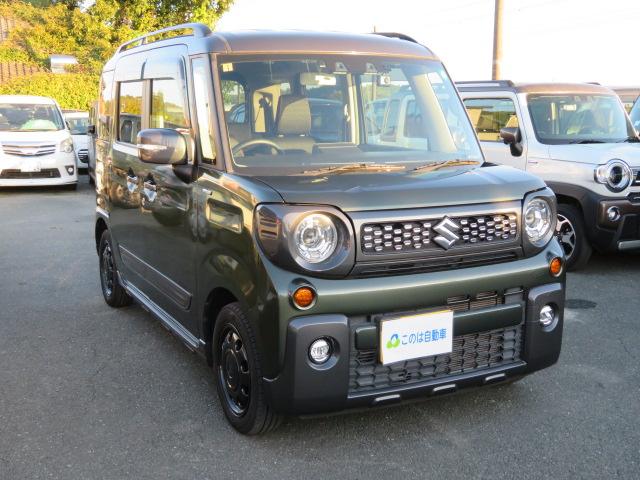 スペーシアギア ハイブリッドＸＺ　ブレーキサポート　ナビ　Ｂｌｕｅｔｏｏｔｈ　フルセグテレビ　前後ドライブレコーダー　シートヒーター　ＥＴＣ　ＬＥＤヘッドライト　禁煙車　スマートキー　サイドエアバッグ（2枚目）