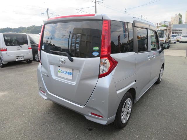 ルーミー Ｘ　Ｓ　ブレーキサポート　純正ナビ　Ｂｌｕｅｔｏｏｔｈ　バックカメラ　ＥＴＣ　ドライブレコーダー　禁煙車　オートハイビーム　スマートキー　イモビライザー（4枚目）