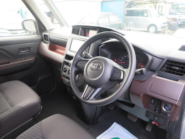 ルーミー Ｘ　Ｓ　ブレーキサポート　純正ナビ　Ｂｌｕｅｔｏｏｔｈ　バックカメラ　ＥＴＣ　ドライブレコーダー　禁煙車　オートハイビーム　スマートキー　イモビライザー（11枚目）