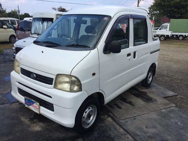 ハイゼットカーゴ デッキバン　４ＷＤ　車検整備付き　エアコン　パワステ付き　ＷエアＢ　５速車　タイミングＢ交換済み（3枚目）