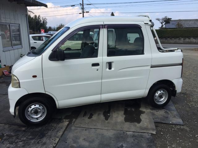 ハイゼットカーゴ デッキバン　４ＷＤ　車検整備付き　エアコン　パワステ付き　ＷエアＢ　５速車　タイミングＢ交換済み（4枚目）