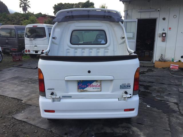 ハイゼットカーゴ デッキバン　４ＷＤ　車検整備付き　エアコン　パワステ付き　ＷエアＢ　５速車　タイミングＢ交換済み（6枚目）