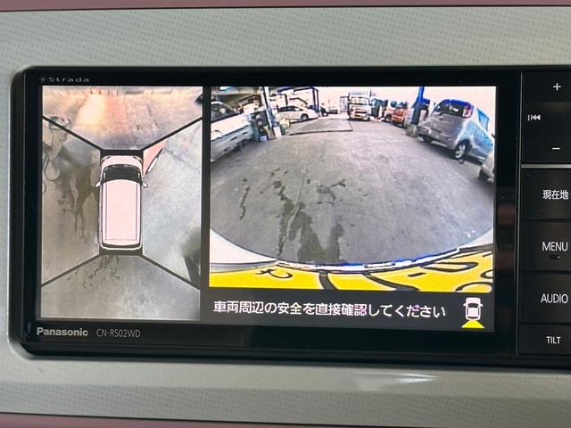 ムーヴキャンバス ＧメイクアップＶＳ　ＳＡＩＩＩ　ＥＴＣ　全周囲カメラ　両側電動スライドドア　ナビ　ＴＶ　衝突被害軽減システム　オートマチックハイビーム　オートライト　ＬＥＤヘッドランプ　スマートキー　アイドリングストップ　電動格納ミラー（5枚目）