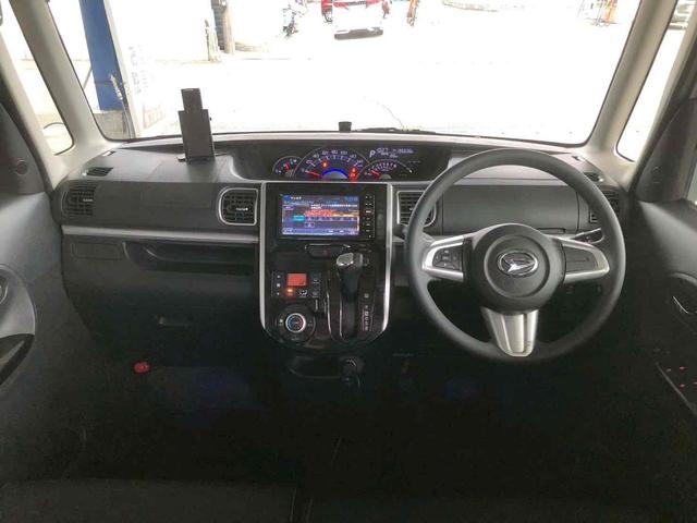 タント カスタムX トップエディションSA 展示・試乗車 ETC バックカメラ 両側スライド・片側電動 TV 衝突被害軽減システム オートライト LEDヘッドランプ スマートキー アイドリングストップ ベンチシート CVT 盗難防止システム(2枚目)