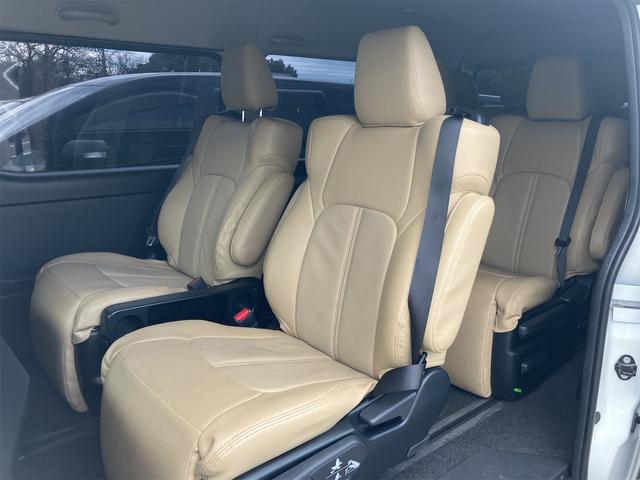 ハイエースワゴン GL ファインテックツアラー キャプテンシート ナビTV 全方位カメラ Bluetooth 両側パワースライド 4列10人乗り ドラレコ フォグランプ(29枚目)